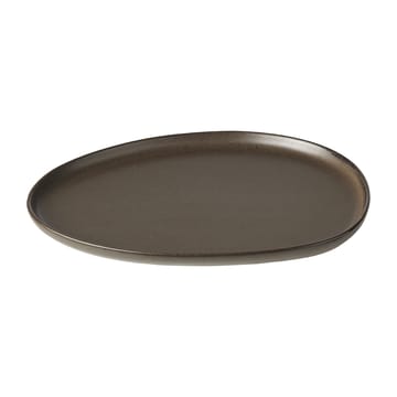 Raw Organic lunch πιάτο 24x21 εκ - Metallic Brown - Aida