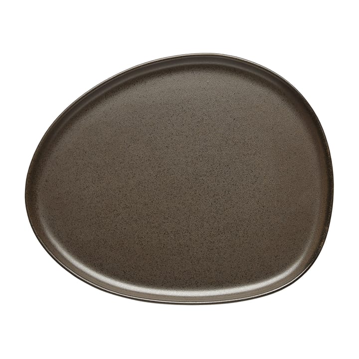 Raw Organic lunch πιάτο 24x21 εκ - Metallic Brown - Aida