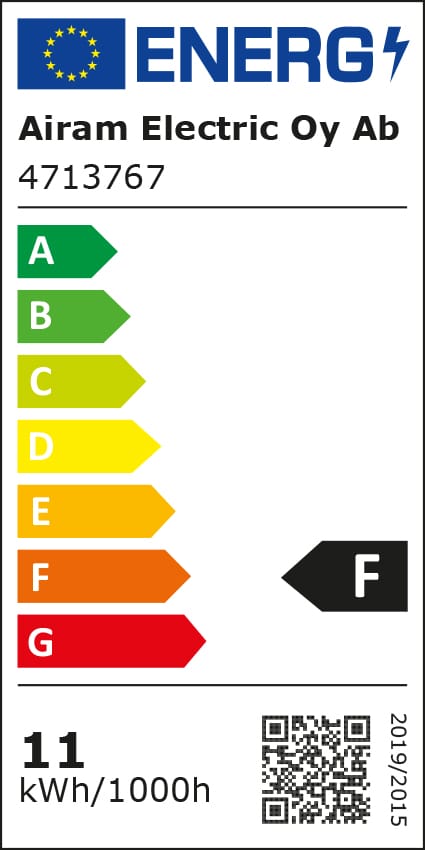 Λαμπτήρας LED Airam - Opal -ρυθμιζόμενο e27-12w - Airam