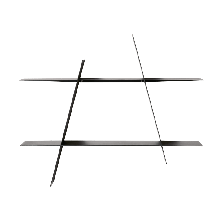 A-Shelf ράφι τοίχου Large 78x12x67 εκ - Black - Andersen Furniture