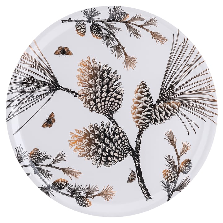 Pine Cone δίσκος  Ø 38 cm - Λευκό του βαμβακιού - Åry Home