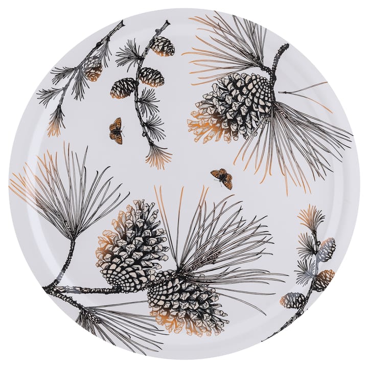 Pine Cone δίσκος Ø49 cm - Λευκό του βαμβακιού - Åry Home