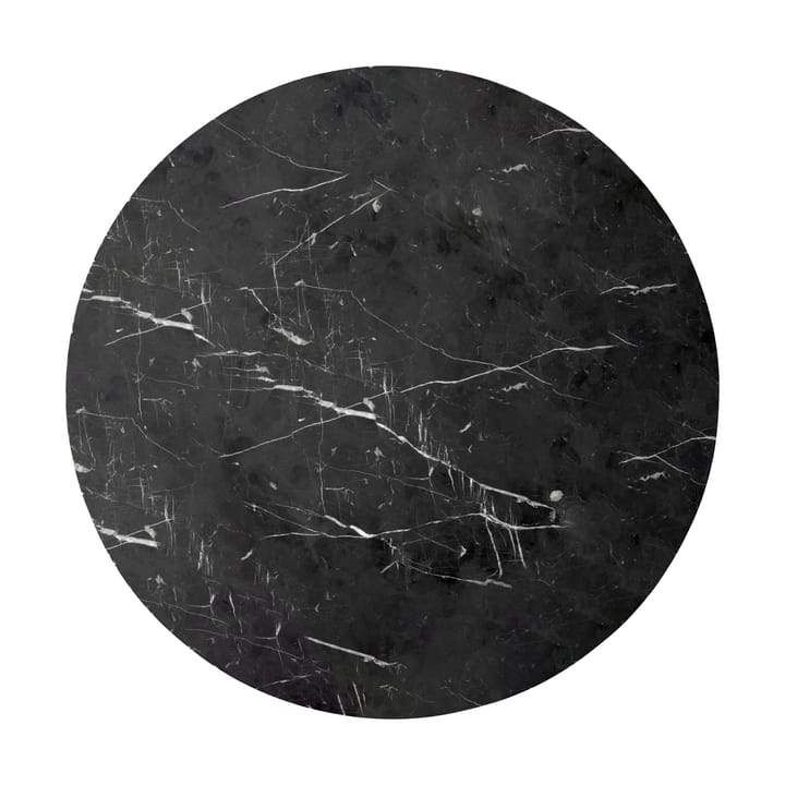 Androgyne βοηθητικό τραπεζάκι Ø65 cm, Nero Marquina Audo Copenhagen