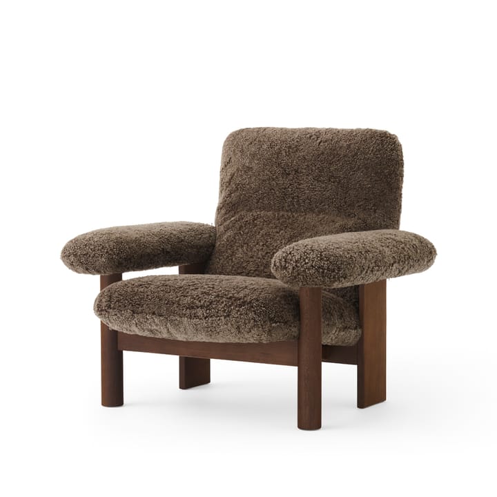 Πολυθρόνα Brasilia - Dark oak-Root sheepskin - Audo Copenhagen