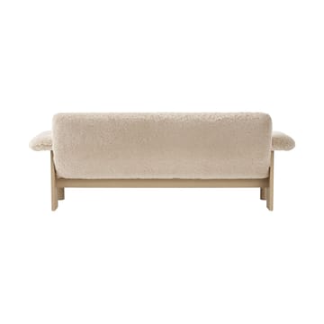 Διθέσιος καναπές, Brasilia - Natural oak-Nature sheepskin curly - Audo Copenhagen