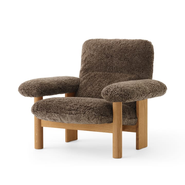 Πολυθρόνα Brasilia - Oiled oak-Root sheepskin - Audo Copenhagen