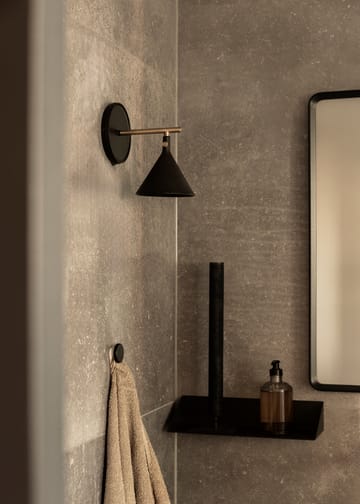 Cast Sconce φωτιστικό τοίχου diffuser - Black - Audo Copenhagen