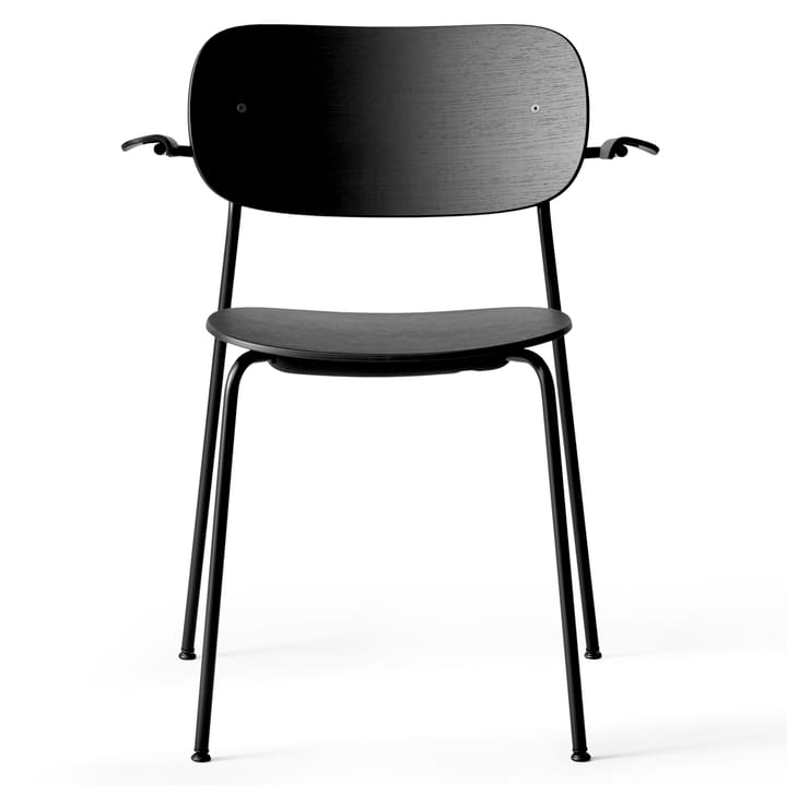 Co Chair καρέκλα τραπεζαρίας με μπράτσα - Μαύρη βελανιδιά - Audo Copenhagen