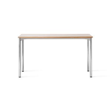 Co Table τραπέζι συνεδριάσεων 140x70cm - Chrome-laminate creme - Audo Copenhagen