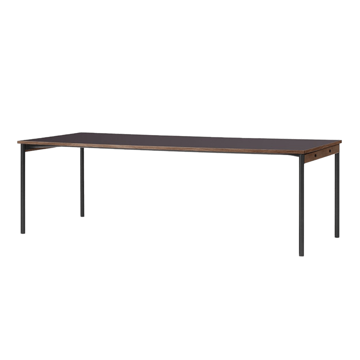 Co Table τραπέζι συνεδριάσεων 240x100cm - Black-laminate terra - Audo Copenhagen