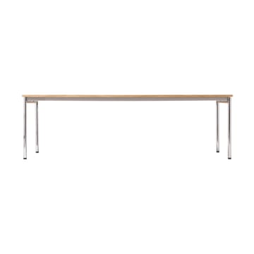 Co Table τραπέζι συνεδριάσεων 240x100cm - Chrome-laminate creme - Audo Copenhagen