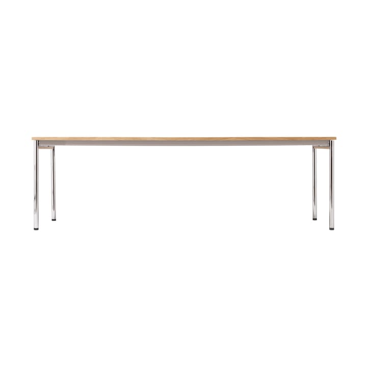 Co Table τραπέζι συνεδριάσεων 240x100cm, Chrome-laminate creme Audo Copenhagen