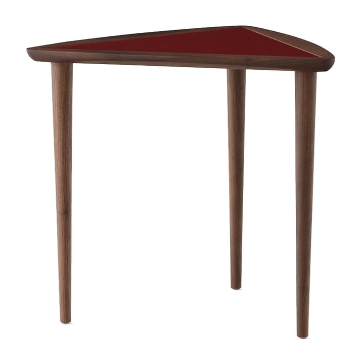 Umanoff nesting τραπέζι - Walnut-burgundy - Audo Copenhagen