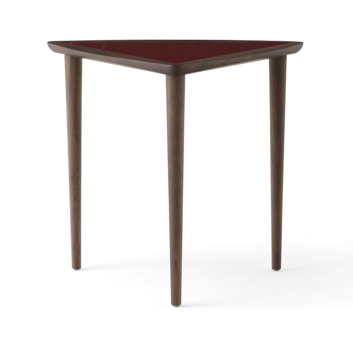 Umanoff nesting τραπέζι, Walnut-burgundy Audo Copenhagen