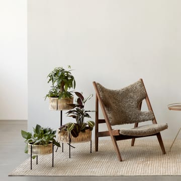 Umanoff κουτί φύτευσης λουλουδιών rattan-χάλυβας - 69 cm - Audo Copenhagen