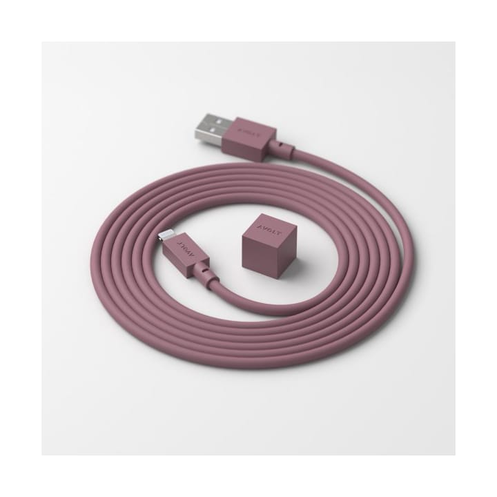 Cable 1 Καλώδιο USB-A σε Lightning 1,7 m - Rusty red - Avolt