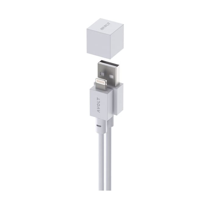 Cable 1 Καλώδιο USB-A σε Lightning 1,7 m - White - Avolt