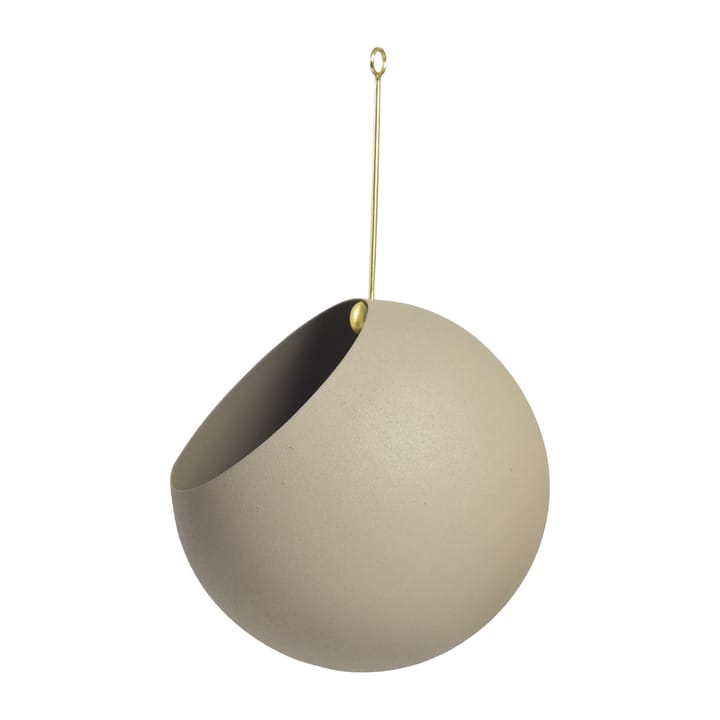 Κρεμαστή γλάστρα GLOBE Ø17 cm h28 cm - Taupe - AYTM