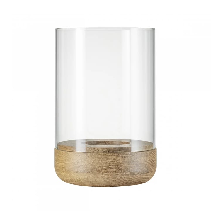 Lanto lantern φανός L Ø15 εκ - Transparent-oak - blomus