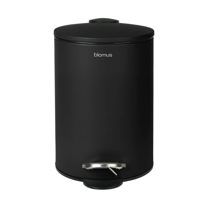 Κάδος με πεντάλ Tubo 3 L - Black - Blomus