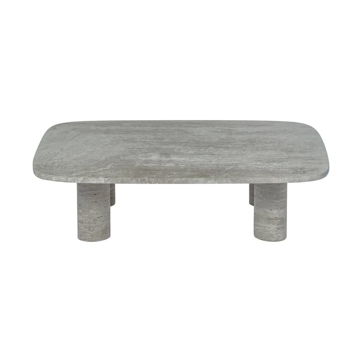 Τραπέζι σαλονιού Volos L 100x70 cm, Silver Travertine blomus