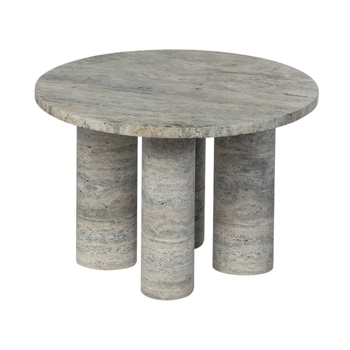 Πλαϊνό τραπεζάκι Volos S 52 cm - Silver Travertine - Blomus