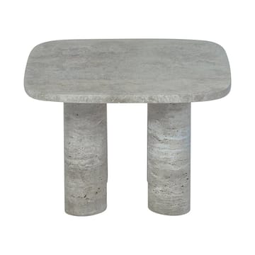 Πλαϊνό τραπεζάκι Volos S 52x52 cm - Silver Travertine - blomus