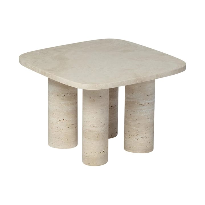 Πλαϊνό τραπεζάκι Volos S 52x52 cm - Travertine - Blomus