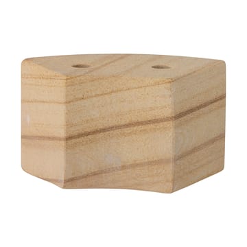 Florida κηροπήγιο 14,5x8x7,5 cm - Natural sandstone - Bloomingville