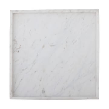 Majsa διακοσμητικός δίσκος 35x35 cm - White marble - Bloomingville