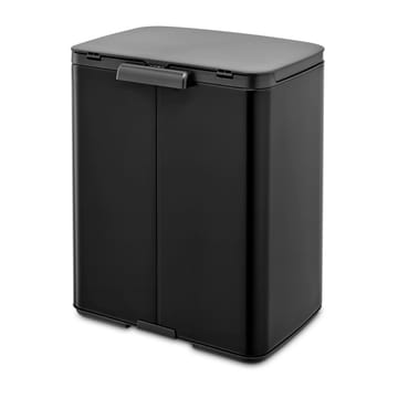 Κάδος απορριμμάτων Bo 12 L - Matte black - Brabantia