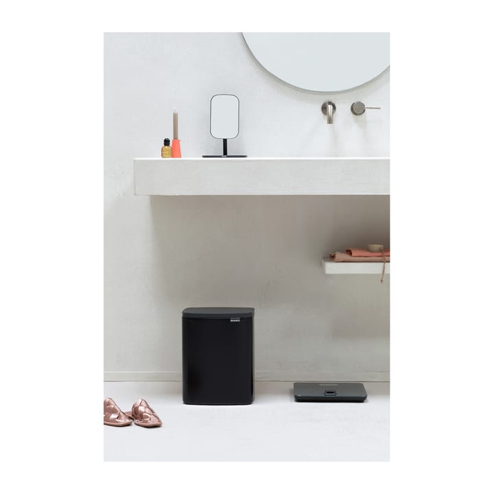 Κάδος απορριμμάτων Bo 12 L, Matte black Brabantia