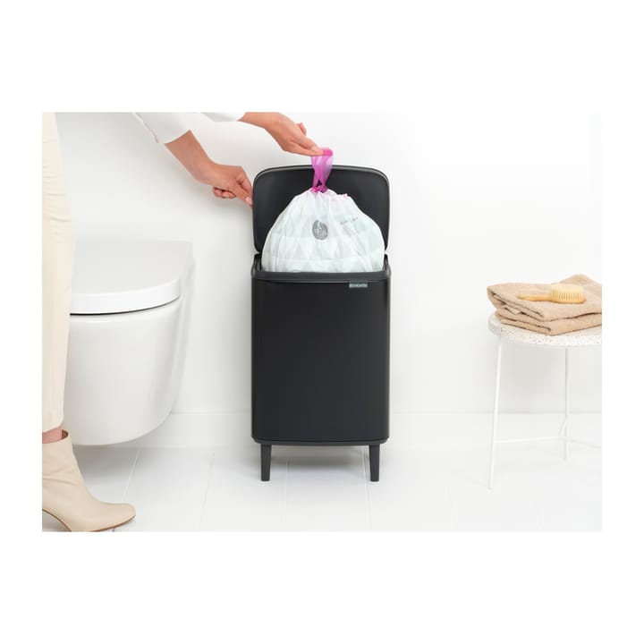 Κάδος απορριμμάτων Bo ψηλό 12 L, Matte black Brabantia