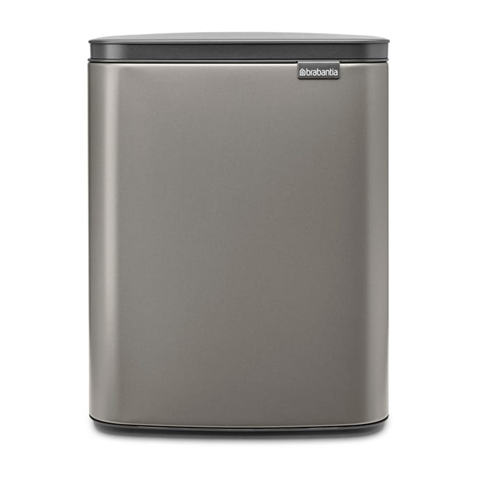 Κάδος απορριμμάτων Bo 12 L - Platinum - Brabantia