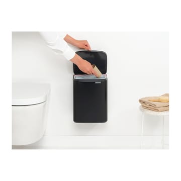 Κάδος απορριμμάτων Bo 7 L - Matte black - Brabantia