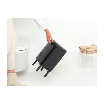 Κάδος απορριμμάτων Bo ψηλό 7 L - Matte black - Brabantia