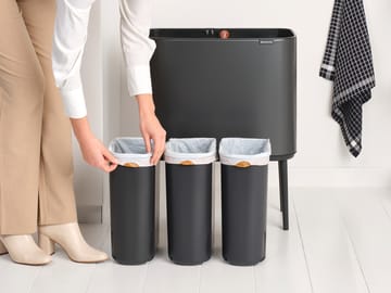 Κάδος Bo touch 3x11 λίτρων - Confident Grey - Brabantia