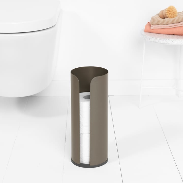 Brabantia χαρτοθήκη μπάνιου 3 ρολά, πλατίνα Brabantia