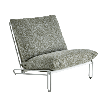 Blixt πολυθρόνα lounge - Light grey-teddy verde - Brafab