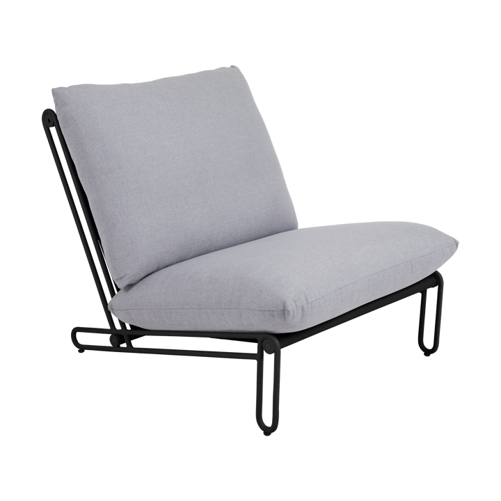 Blixt πολυθρόνα lounge - Μ�άυρο-sky grey - Brafab