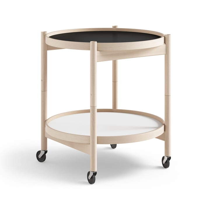 Τραπέζι με ροδάκια Bølling Tray Table model 50 - Base-ακατέργαστο ράφι βιβλίου - Brdr. Krüger