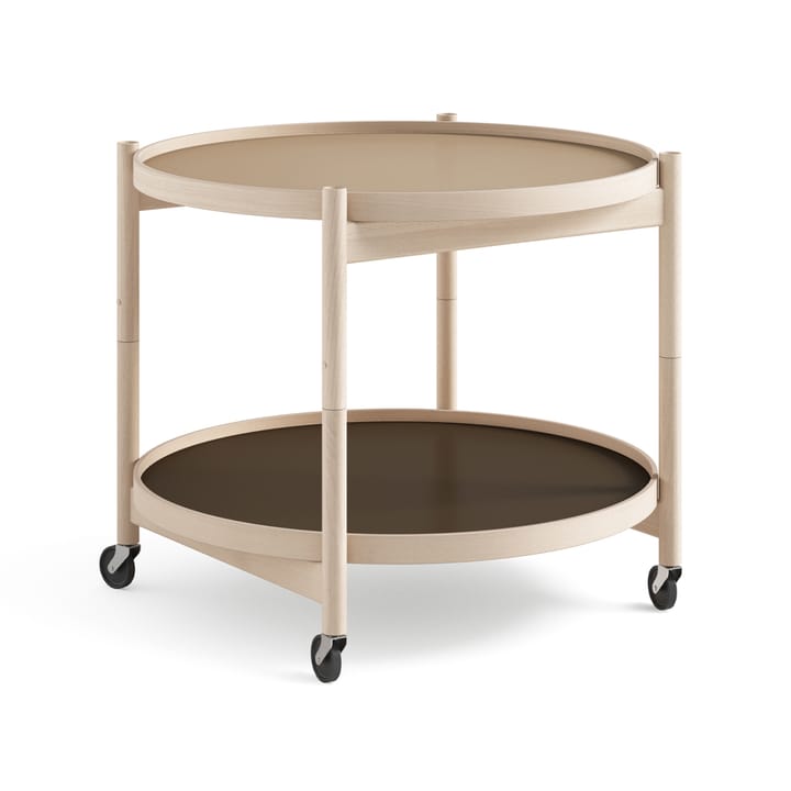 Τραπέζι με ροδάκια Bølling Tray Table model 60  - Earth-ανεπεξέργαστη βιβλιοθήκη - Brdr. Krüger