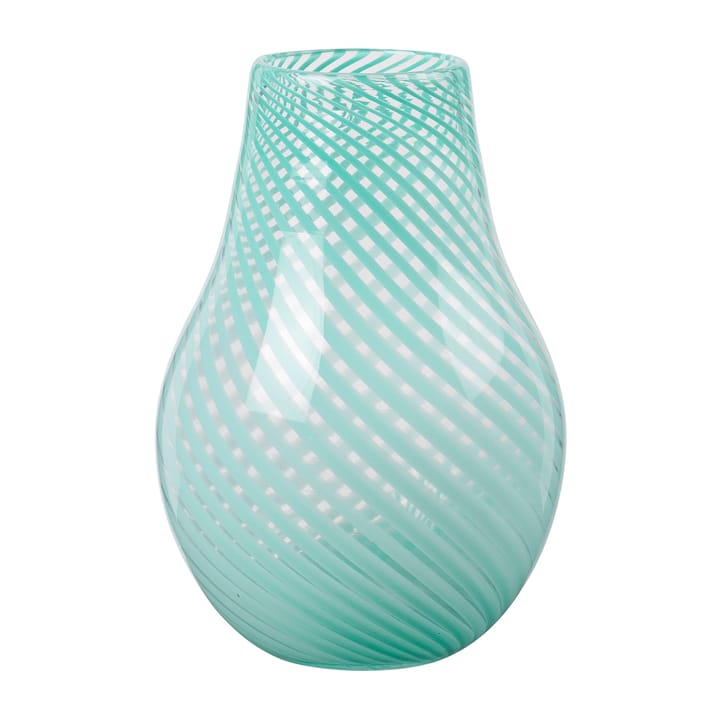 Ανθοδοχείο Ada Cross Stripe 22,5 εκ - Light turquoise - Broste Copenhagen