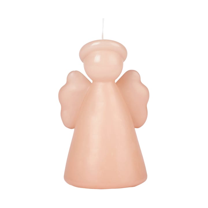 Κερί γλυπτό Angel 14 cm - Dusty peach rose - Broste Copenhagen