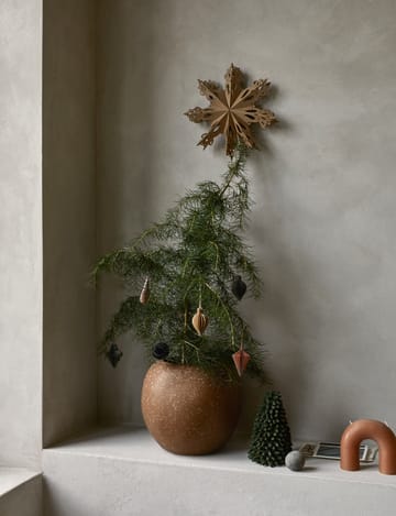 Christmas διακόσμηση διάφορα Συσκευασία 6 τεμαχίων - Natural brown - Broste Copenhagen