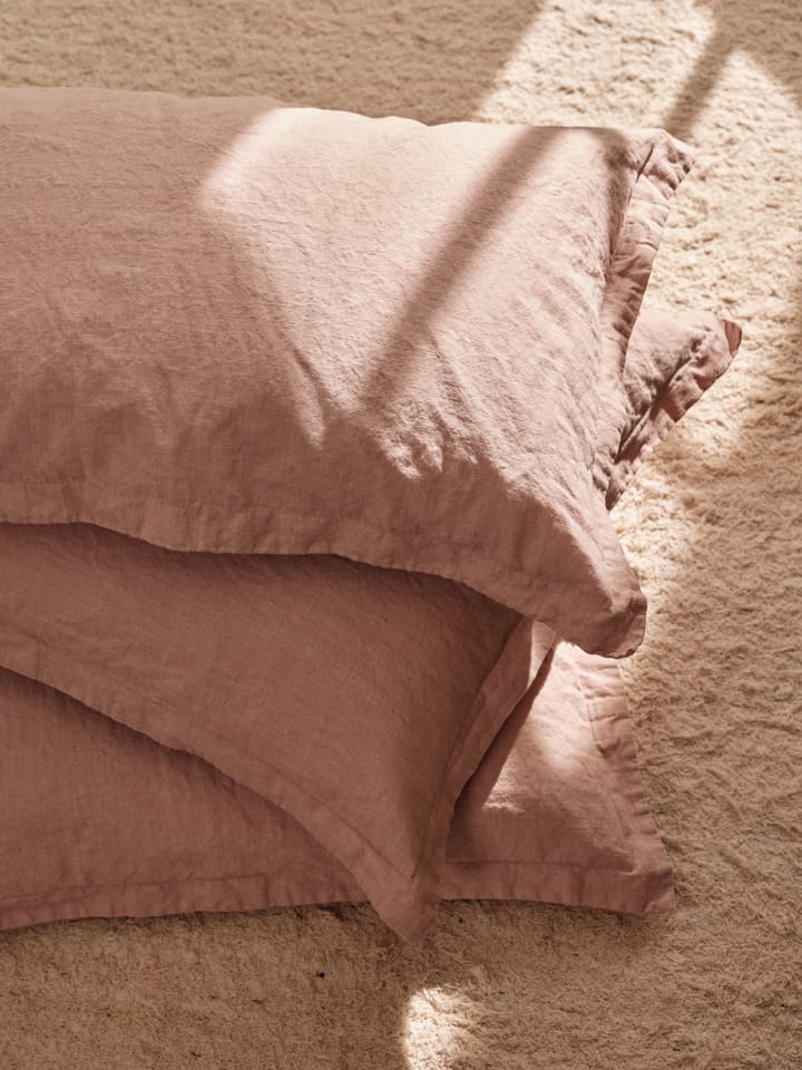 Κάλυμμα μαξιλαριού Linn 40x60 εκ., Mauve pink Broste Copenhagen