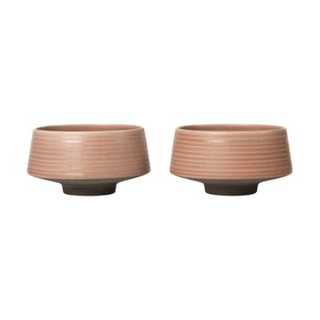 Miko μπολ Ø14 cm 2-pack - Dusty pink - Broste Copenhagen