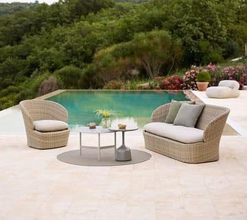 Coast πολυθρόνα lounge swivel - Sand (Flat Weave) - Cane-line