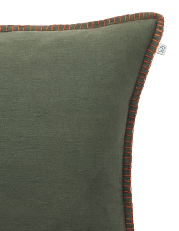 Arun κάλλυμα μαξιλαριού 50x50 εκ - Forest green-terracotta - Chhatwal & Jonsson