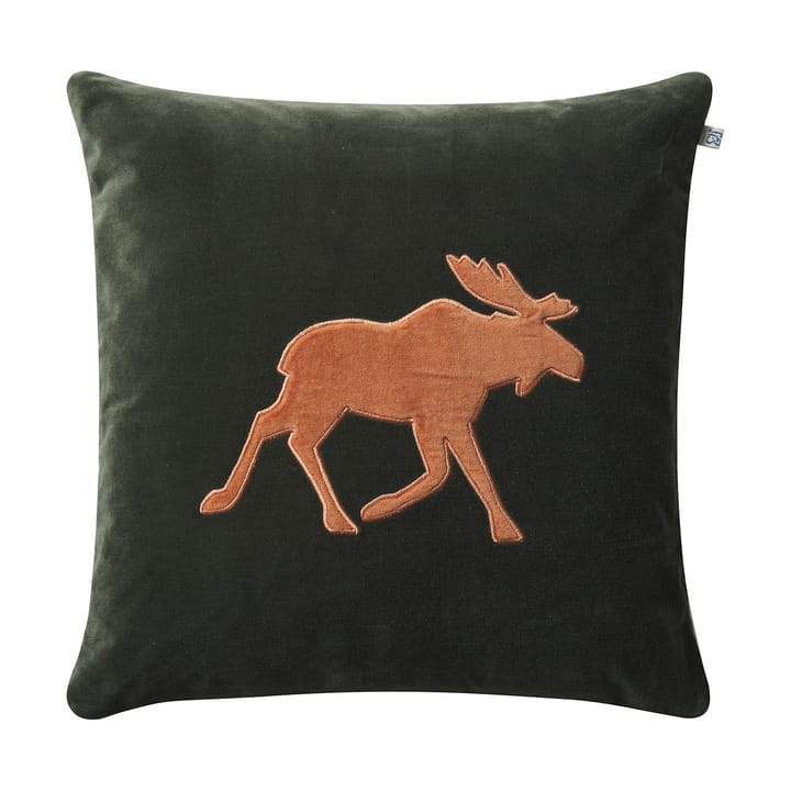 Κάλυμμα μαξιλαριού Moose 50x50 cm - Forest Green-terracotta - Chhatwal & Jonsson